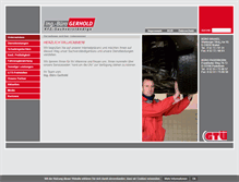 Tablet Screenshot of ingenieurbuero-gerhold.de